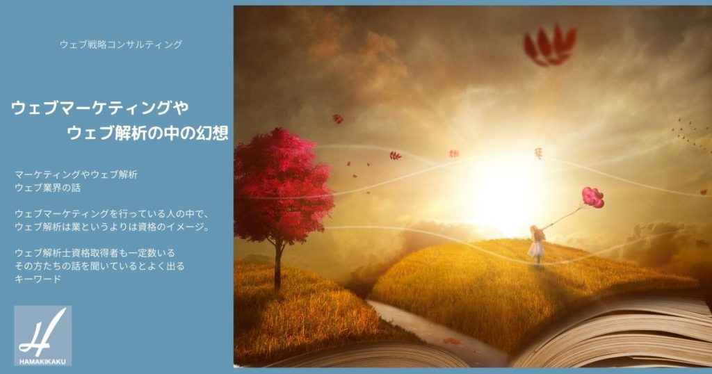 ウェブマーケティングやウェブ解析の中の幻想