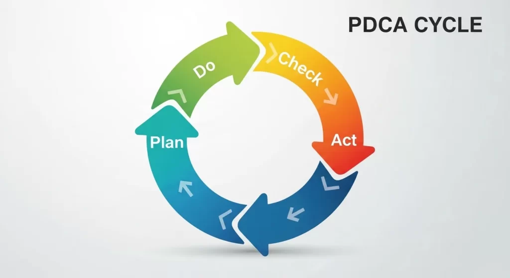 PDCAサイクルで継続的に改善する