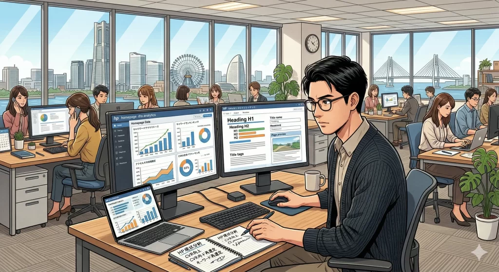 HP現状分析7ステップ│初心者でも自分でできる診断