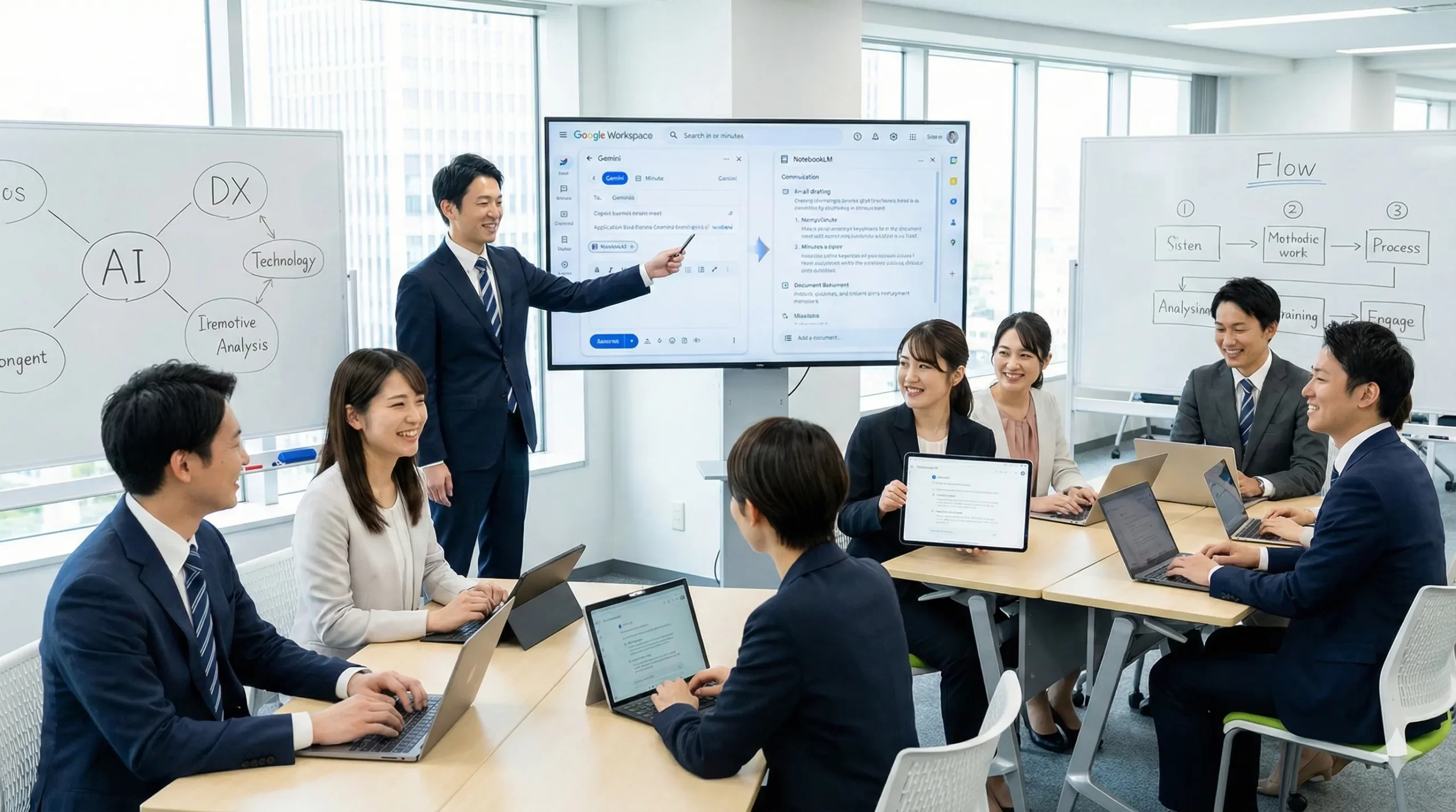 AI×DX 業務支援 イメージ