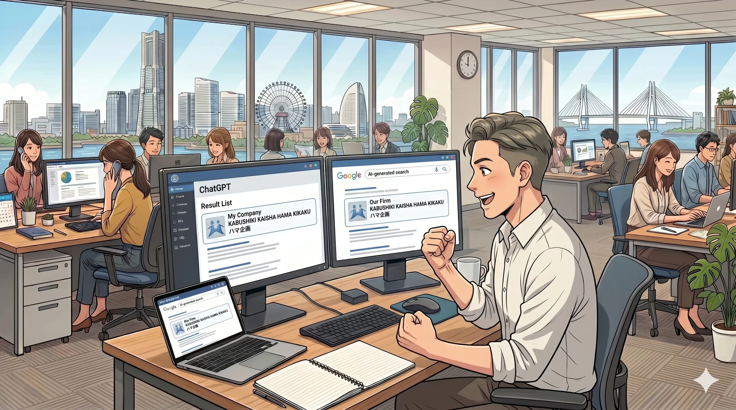 ChatGPTやAIで自社が紹介される7つの実証施策