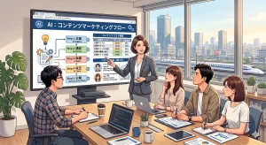 AIで効率化するコンテンツマーケのワークフロー