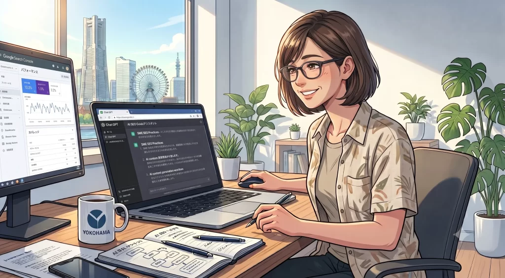 中小企業のSEO実践ガイド│社内1人で始めるAI時代